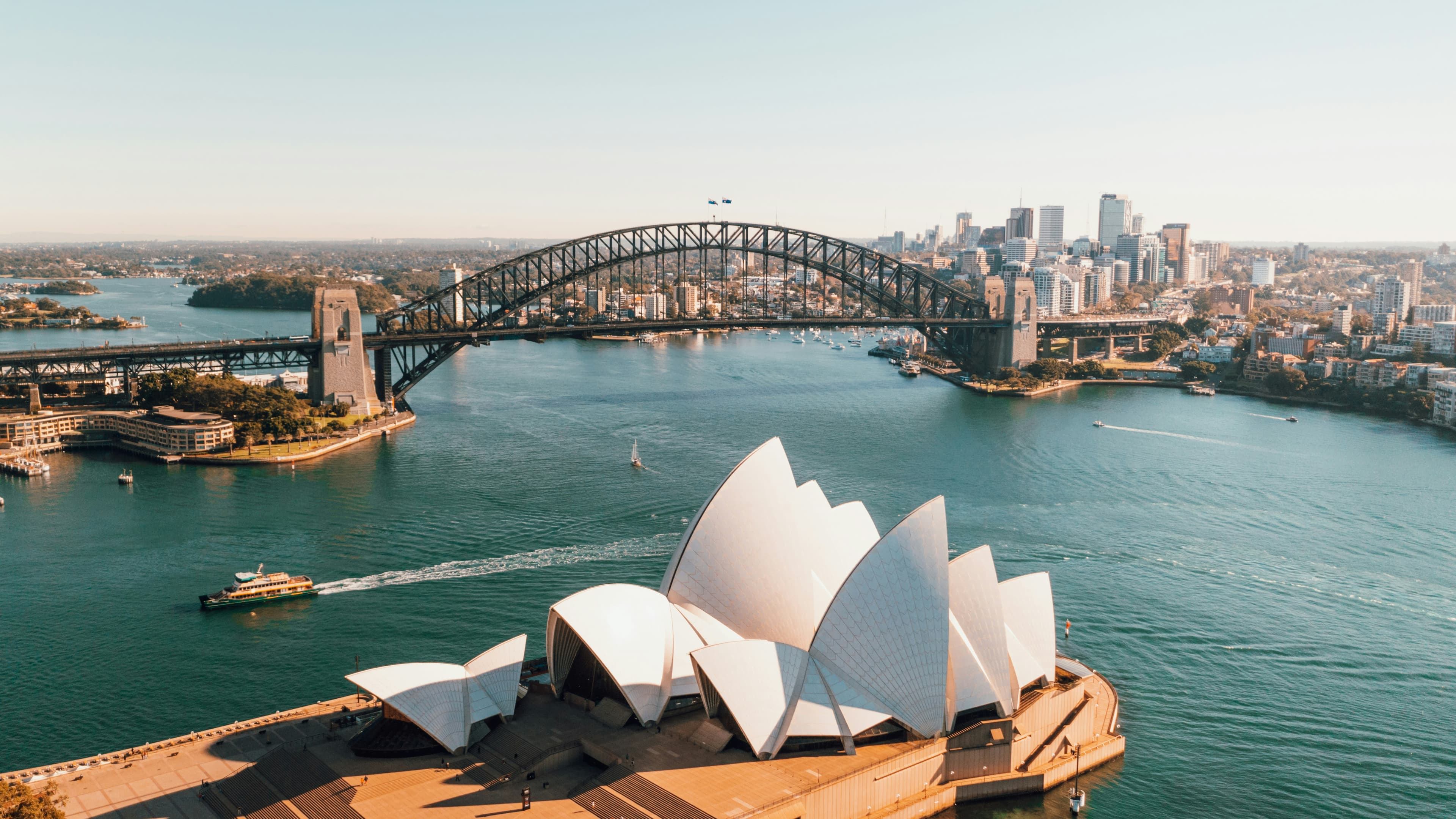 City view representing Australia as a study destination