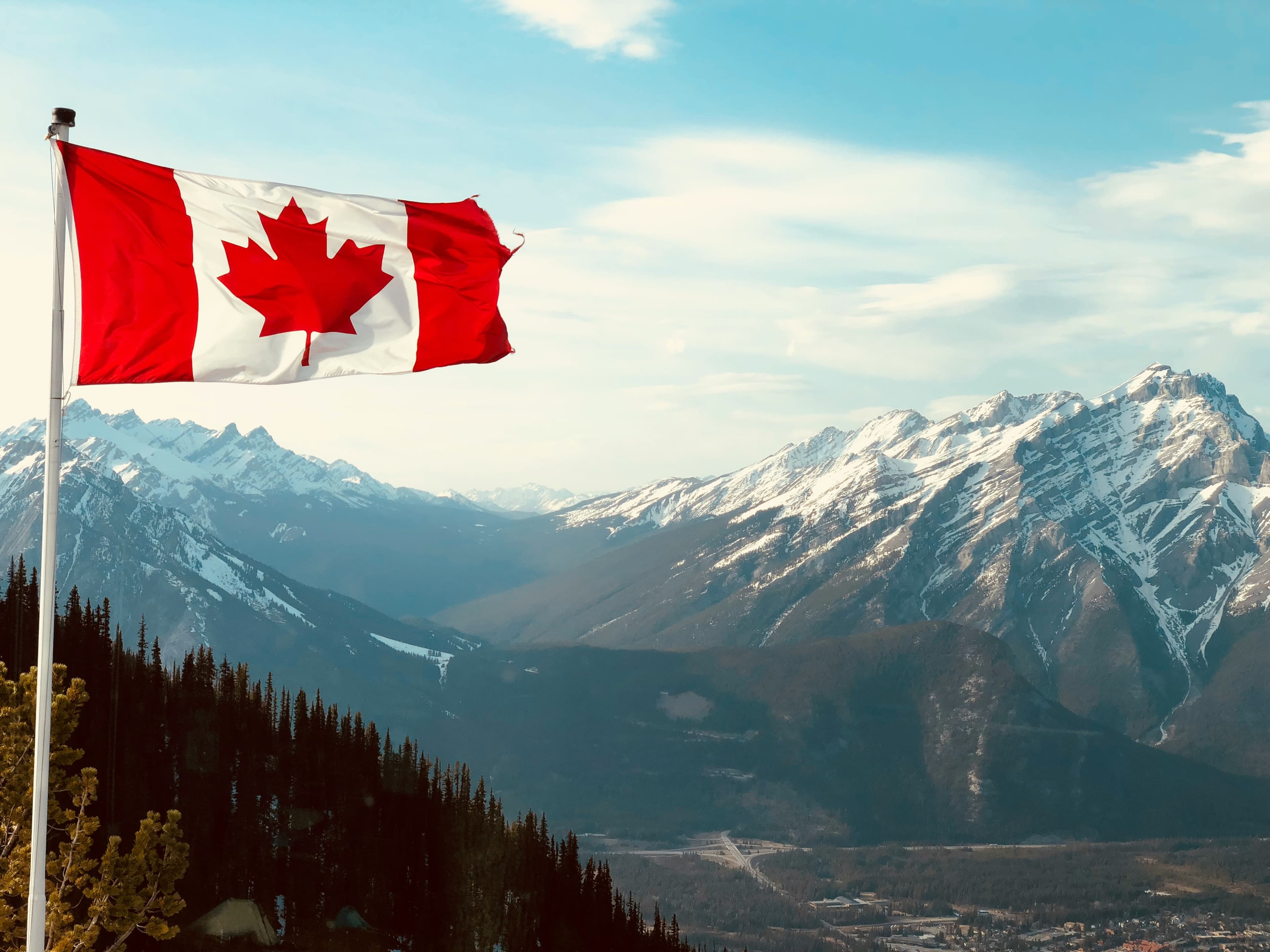 City view representing Canada as a study destination