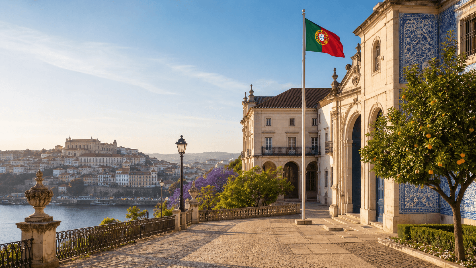 City view representing Portugal as a study destination